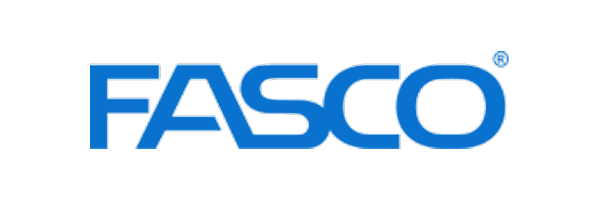 Logotipo de FASCO, marca distribuida por Loubet