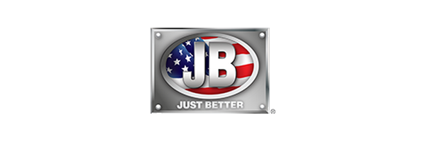Logotipo de JB, marca distribuida por Loubet