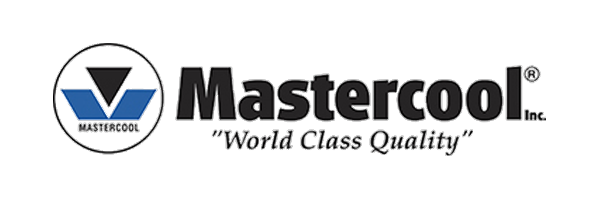 Logotipo de MASTERCOOL, marca distribuida por Loubet